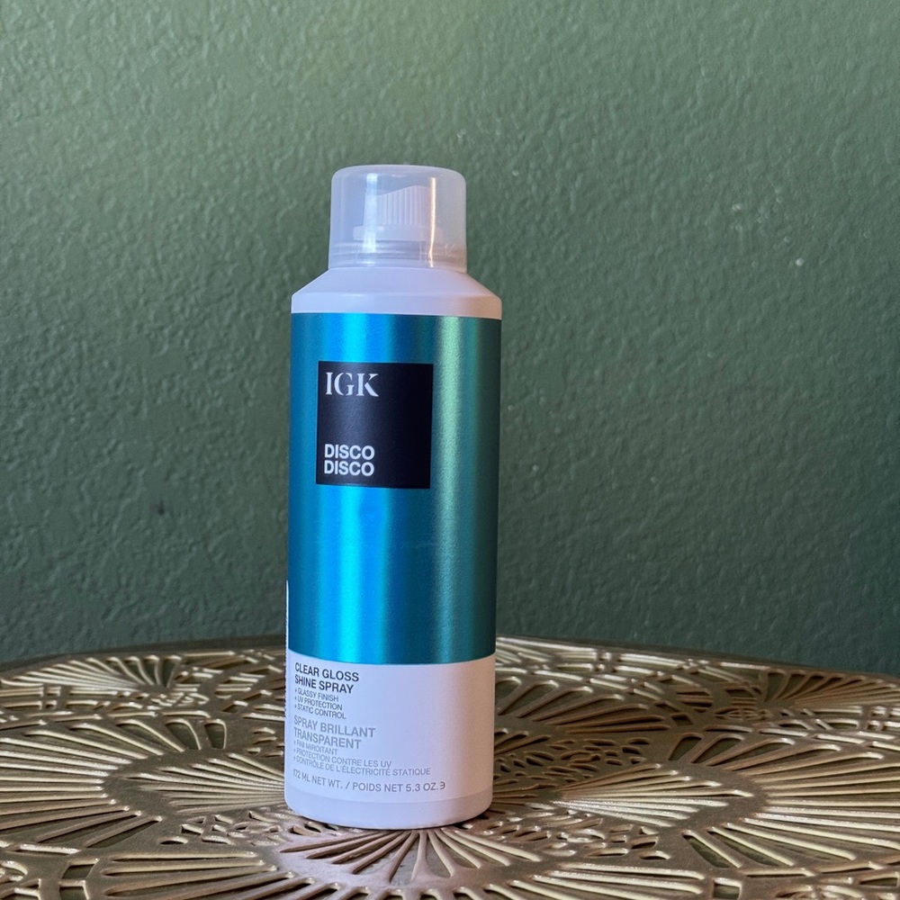 IGK Disco Disco clear gloss shine Spray